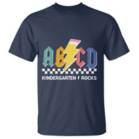 ABCD Kindergarten Rock And Roll T Shirt Teachers Back To School - Wonder Print Shop