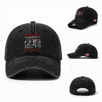 America Love It Or Give It Back Washed Cotton Baseball Cap Native American Chiefs USA Flag