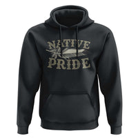 Native Pride Hoodie Native Indian American Day Indigenous Native American - Wonder Print Shop