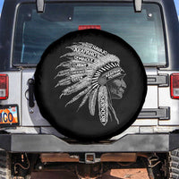 Native American Tribes Spare Tire Cover Vintage Indian American Chief - Wonder Print Shop