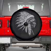 Native American Tribes Spare Tire Cover Vintage Indian American Chief - Wonder Print Shop