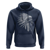 Native American Tribes Hoodie Vintage Indian American Chief - Wonder Print Shop