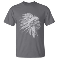Native American Tribes T Shirt Vintage Indian American Chief - Wonder Print Shop