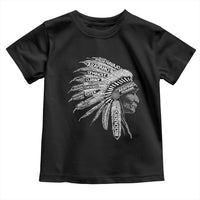 Native American Tribes Toddler T Shirt Vintage Indian American Chief - Wonder Print Shop