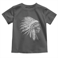 Native American Tribes Toddler T Shirt Vintage Indian American Chief - Wonder Print Shop