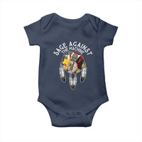 Funny Sage Against The Machine Baby Onesie Native American Sage Medicine Wheel - Wonder Print Shop
