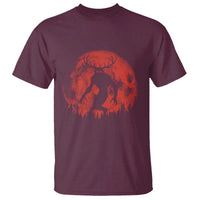 Wendigo Monster T Shirt Skinwalker Night Stroll Cryptid Full Moon Evil Monster - Wonder Print Shop