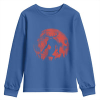 Wendigo Monster Youth Sweatshirt Skinwalker Night Stroll Cryptid Full Moon Evil Monster - Wonder Print Shop