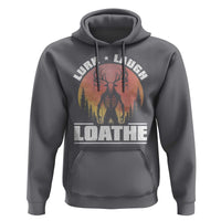 Funny Wendigo Cryptid Lurk Laugh Loathe Hoodie - Wonder Print Shop