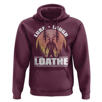 Funny Wendigo Cryptid Lurk Laugh Loathe Hoodie - Wonder Print Shop