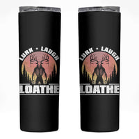 Funny Wendigo Cryptid Lurk Laugh Loathe Skinny Tumbler - Wonder Print Shop