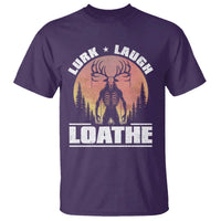 Funny Wendigo Cryptid Lurk Laugh Loathe T Shirt - Wonder Print Shop
