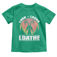 Funny Wendigo Cryptid Lurk Laugh Loathe Toddler T Shirt - Wonder Print Shop