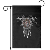 Native American Wendigo Monster Skinwalker Dreamcatcher Garden Flag - Wonder Print Shop