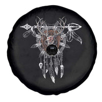 Native American Wendigo Monster Skinwalker Dreamcatcher Spare Tire Cover - Wonder Print Shop