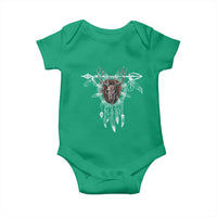 Native American Wendigo Monster Skinwalker Dreamcatcher Baby Onesie - Wonder Print Shop