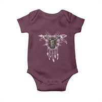 Native American Wendigo Monster Skinwalker Dreamcatcher Baby Onesie - Wonder Print Shop