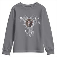 Native American Wendigo Monster Skinwalker Dreamcatcher Youth Sweatshirt - Wonder Print Shop
