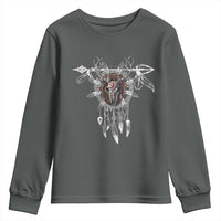 Native American Wendigo Monster Skinwalker Dreamcatcher Youth Sweatshirt - Wonder Print Shop