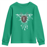 Native American Wendigo Monster Skinwalker Dreamcatcher Youth Sweatshirt - Wonder Print Shop
