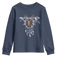 Native American Wendigo Monster Skinwalker Dreamcatcher Youth Sweatshirt - Wonder Print Shop