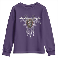 Native American Wendigo Monster Skinwalker Dreamcatcher Youth Sweatshirt - Wonder Print Shop