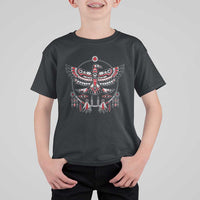 Thunderbird Native American Northwest Coast Art T Shirt For Kid - Wonder Print Shop