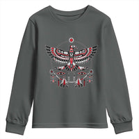 Thunderbird Native American Northwest Coast Art Youth Sweatshirt - Wonder Print Shop