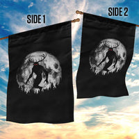 Wendigo Monster Garden Flag Skinwalker Night Stroll Cryptid Full Moon - Wonder Print Shop
