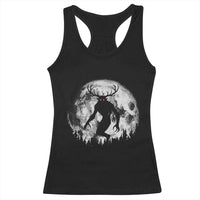 Wendigo Monster Racerback Tank Top Skinwalker Night Stroll Cryptid Full Moon - Wonder Print Shop