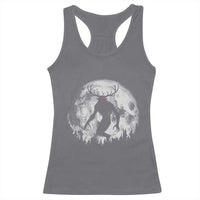 Wendigo Monster Racerback Tank Top Skinwalker Night Stroll Cryptid Full Moon - Wonder Print Shop