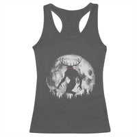 Wendigo Monster Racerback Tank Top Skinwalker Night Stroll Cryptid Full Moon - Wonder Print Shop