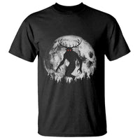 Wendigo Monster T Shirt Skinwalker Night Stroll Cryptid Full Moon - Wonder Print Shop