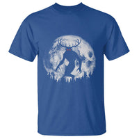 Wendigo Monster T Shirt Skinwalker Night Stroll Cryptid Full Moon - Wonder Print Shop