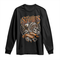 Sturgis South Dakota Indian American Rider Skull 86th Anniversary Long Sleeve Shirt