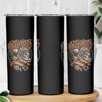 Sturgis South Dakota Indian American Rider Skull 86th Anniversary Skinny Tumbler