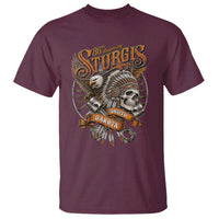 Sturgis South Dakota Indian American Rider Skull 86th Anniversary T Shirt