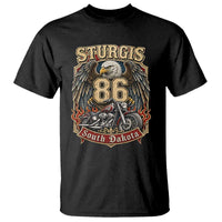 Sturgis South Dakota Motorcycle Lover Eagle 86th Anniversary T Shirt