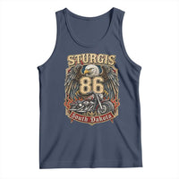 Sturgis South Dakota Motorcycle Lover Eagle 86th Anniversary Tank Top