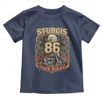 Sturgis South Dakota Motorcycle Lover Eagle 86th Anniversary Toddler T Shirt