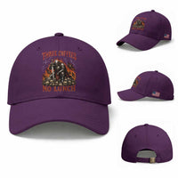 Three Coffees No Lunch Baseball Cap Funny Medieval Knight Coffee Lover