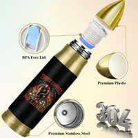 Three Coffees No Lunch Bullet Tumbler Funny Medieval Knight Coffee Lover