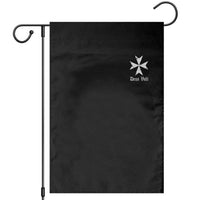 Knights Hospitaller Maltese Cross Catholic Christian Deus Vult Garden Flag