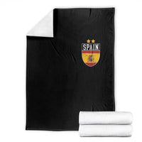 Spain 2nd Star Espana Football Crest Throw Blanket