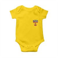 Spain 2nd Star Espana Football Crest Baby Onesie