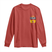 Spain 2nd Star Espana Football Crest Long Sleeve Shirt