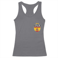 Spain 2nd Star Espana Football Crest Racerback Tank Top