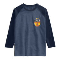 Spain 2nd Star Espana Football Crest Raglan Shirt