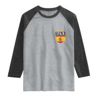 Spain 2nd Star Espana Football Crest Raglan Shirt
