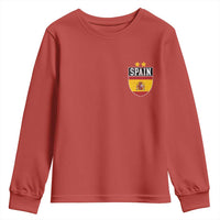 Spain 2nd Star Espana Football Crest Youth Sweatshirt